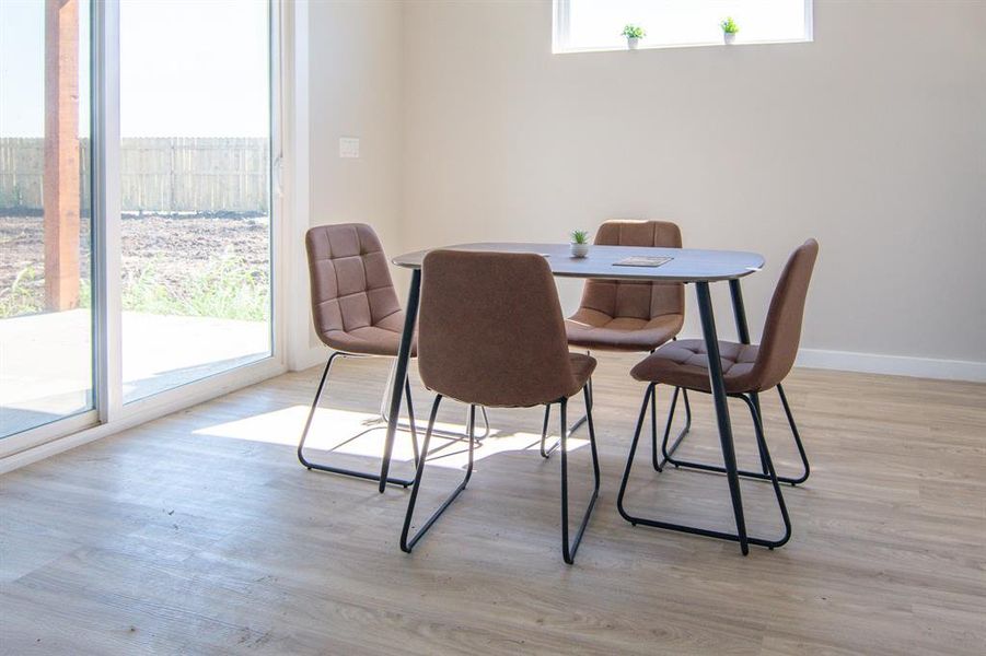 Furnished interior view inside a new home in , Early (Image 5).