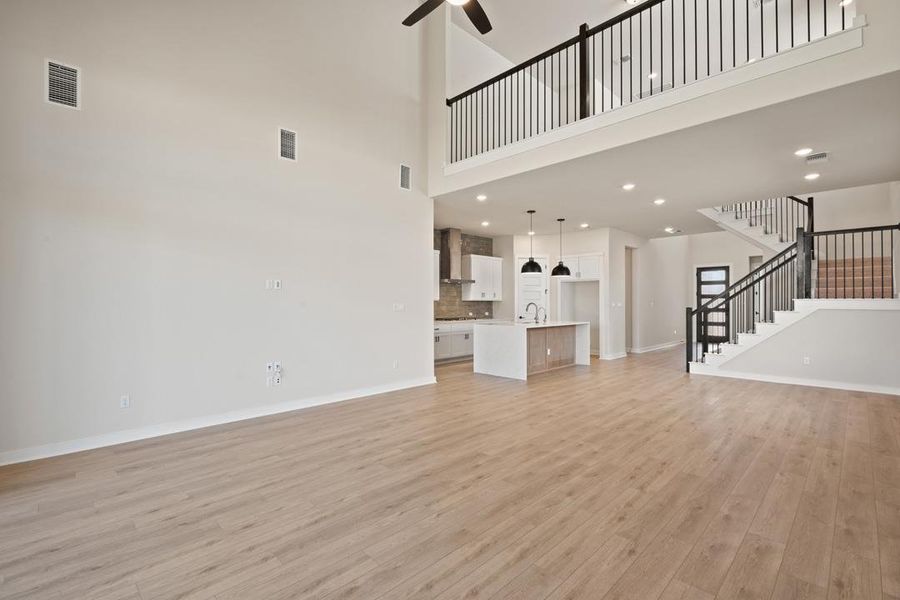 Spacious, unfurnished interior of a new home in Arbor Collection at Heritage, Dripping Springs (Image 26).
