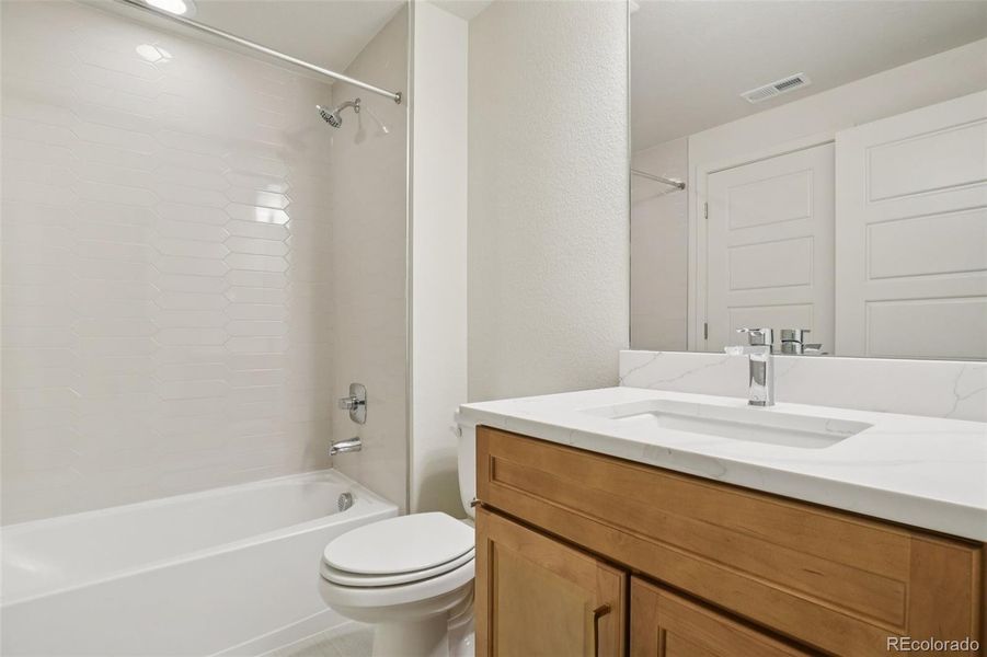 Furnished interior view inside a new home in , Denver (Image 6).