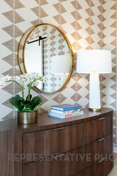 Close-up of interior finishes inside a home in Wolf Ranch, Georgetown (Image 19).