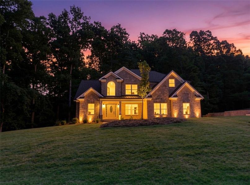 Front exterior of a new home in , McDonough, GA, highlighting curb appeal (Image 21).