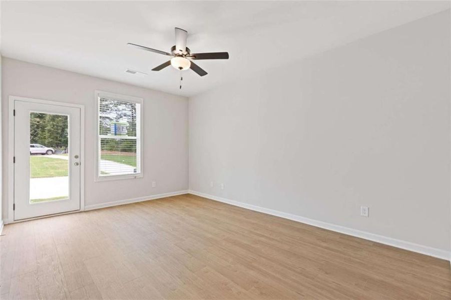 Spacious, unfurnished interior of a new home in , Athens (Image 13). Spacious, unfurnished interior of a new home in , Athens (Image 13).