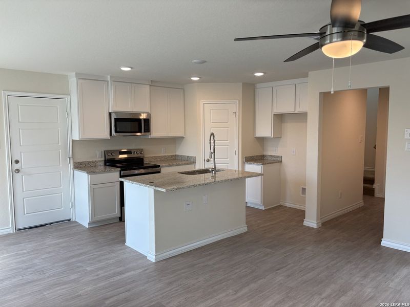 Furnished interior view inside a new home in , San Antonio (Image 7). Furnished interior view inside a new home in , San Antonio (Image 7).