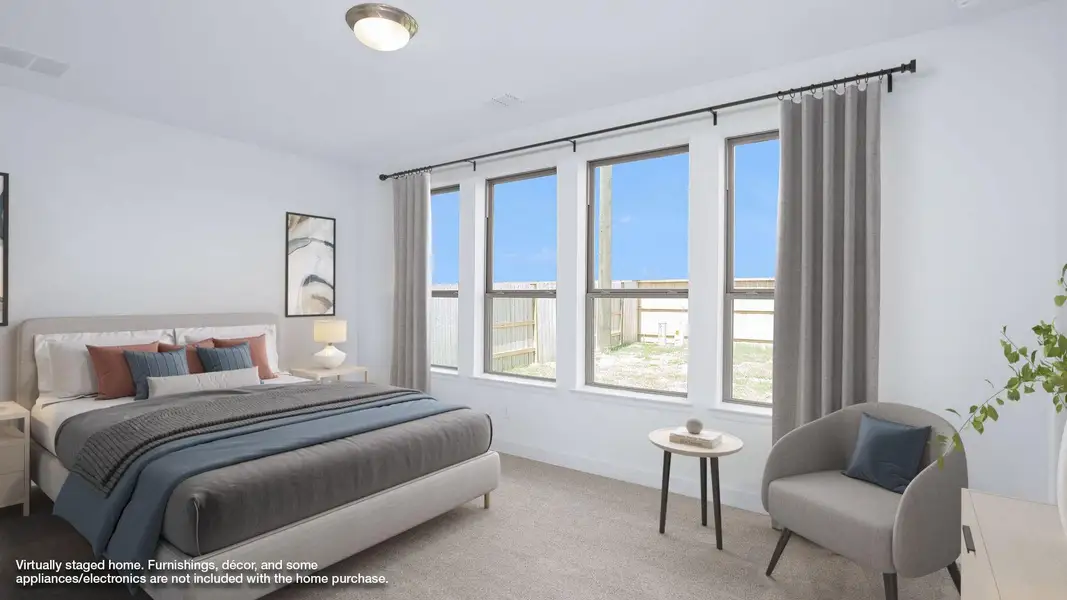 Furnished interior view inside a new home in The Grand Prairie 40', Hockley (Image 4). Furnished interior view inside a new home in The Grand Prairie 40', Hockley (Image 4).