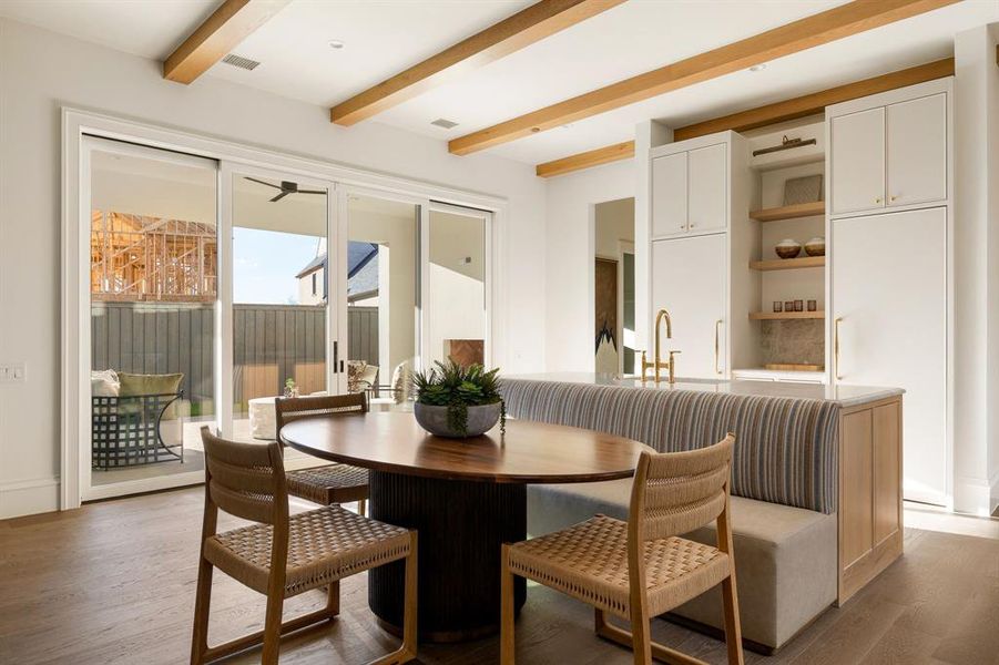 Furnished interior view inside a new home in , Frisco (Image 7).