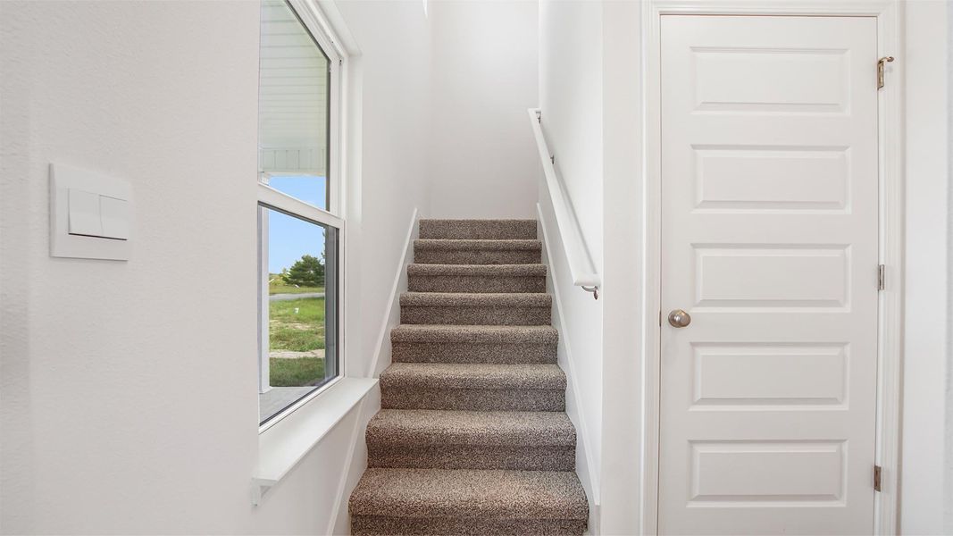 Representative unfurnished interior of a home built from the Inzer by D.R. Horton in Owl's Head East, Freeport (Image 21). Representative unfurnished interior of a home built from the Inzer by D.R. Horton in Owl's Head East, Freeport (Image 21).