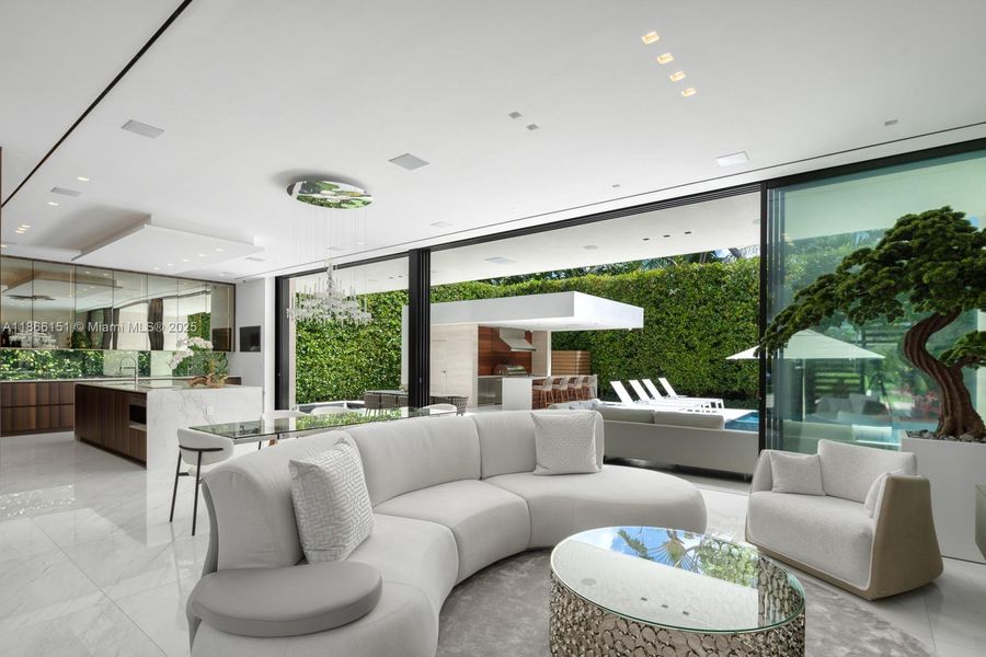 Furnished interior view inside a new home in , Miami (Image 36). Furnished interior view inside a new home in , Miami (Image 36).