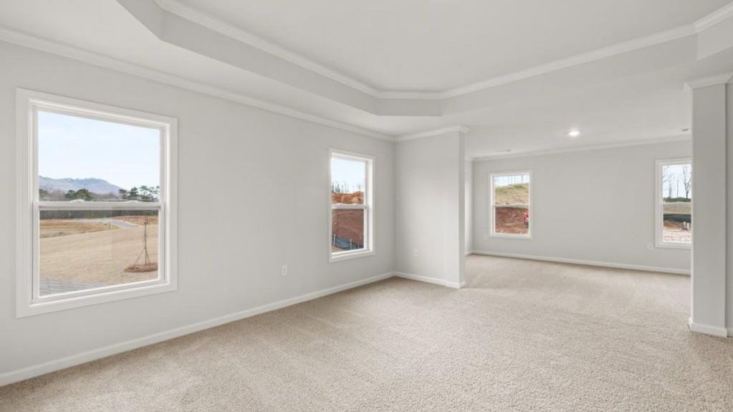 Spacious, unfurnished interior of a new home in Thalley Creek Estates, Cumming (Image 24).