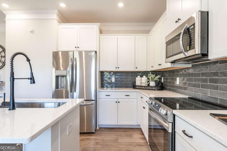 Furnished interior view inside a new home in Trellis Park, Hampton (Image 17). Furnished interior view inside a new home in Trellis Park, Hampton (Image 17).