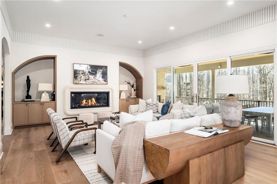 Furnished interior view inside a new home in , Milton (Image 54). Furnished interior view inside a new home in , Milton (Image 54).