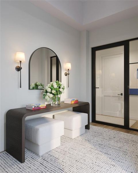 Furnished interior view inside a new home in , Sarasota (Image 11).