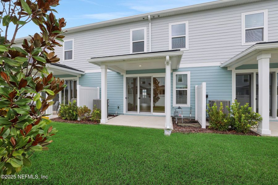 Exterior details and patio area of a home in , St. Augustine (Image 19). Exterior details and patio area of a home in , St. Augustine (Image 19).