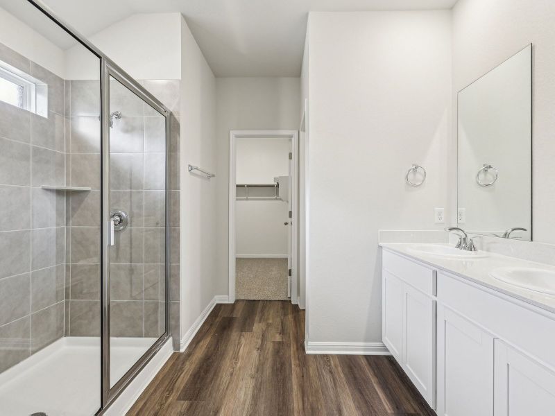 Furnished interior view inside a new home in Flora, Hutto (Image 5).