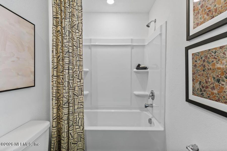 Furnished interior view inside a new home in , Jacksonville (Image 6). Furnished interior view inside a new home in , Jacksonville (Image 6).