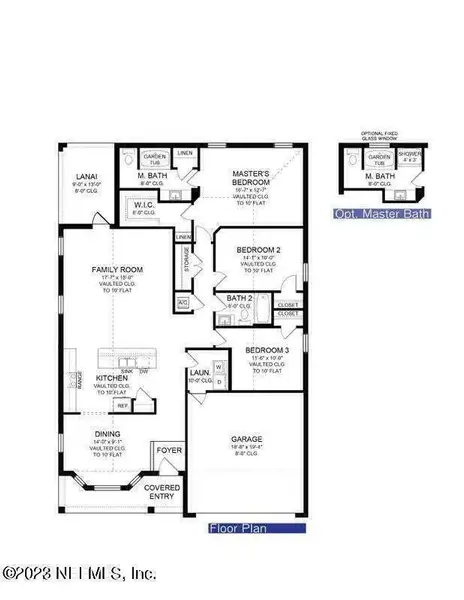 2D floor plan layout of this home in , Green Cove Springs, FL (Image 5).
