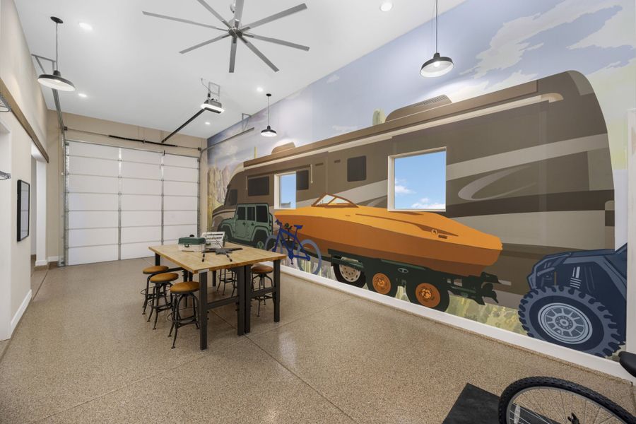 Marigold Model RV Garage