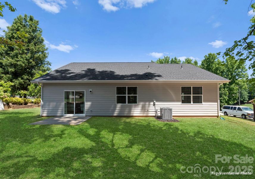 Exterior details and patio area of a home in , Charlotte (Image 26).