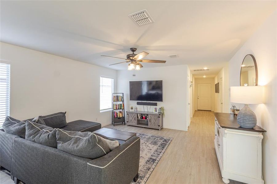 Furnished interior view inside a new home in Preserve at Honey Creek: Watermill Collection, McKinney (Image 4).