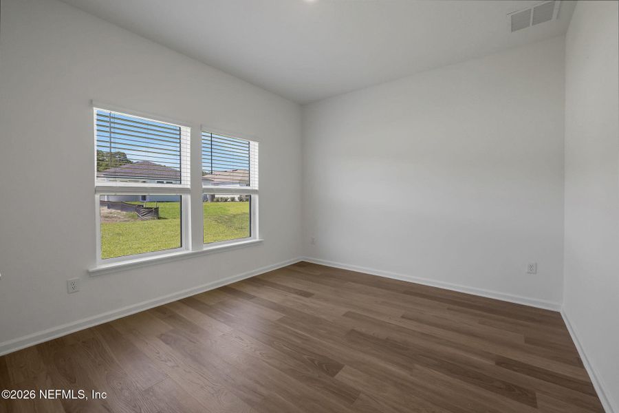 Spacious, unfurnished interior of a new home in Hyland Trail, Green Cove Springs (Image 34). Spacious, unfurnished interior of a new home in Hyland Trail, Green Cove Springs (Image 34).