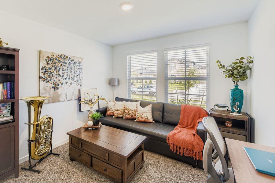 Furnished interior view inside a new home in , Katy (Image 17). Furnished interior view inside a new home in , Katy (Image 17).