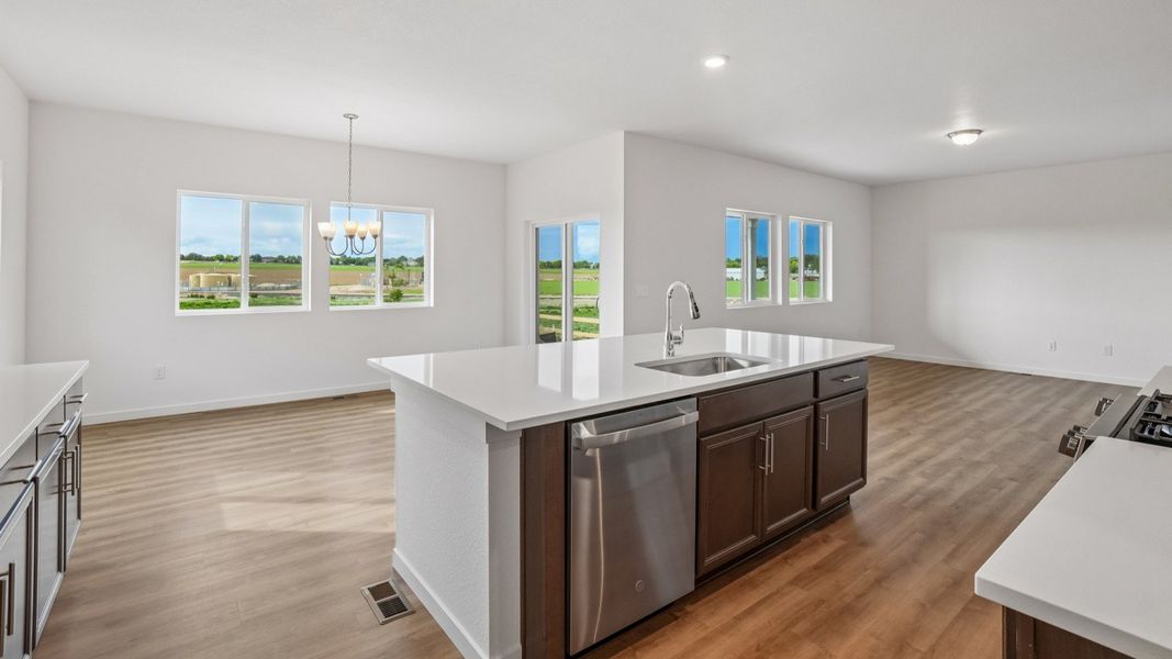 Furnished interior view inside a new home in Granary, Johnstown (Image 13).