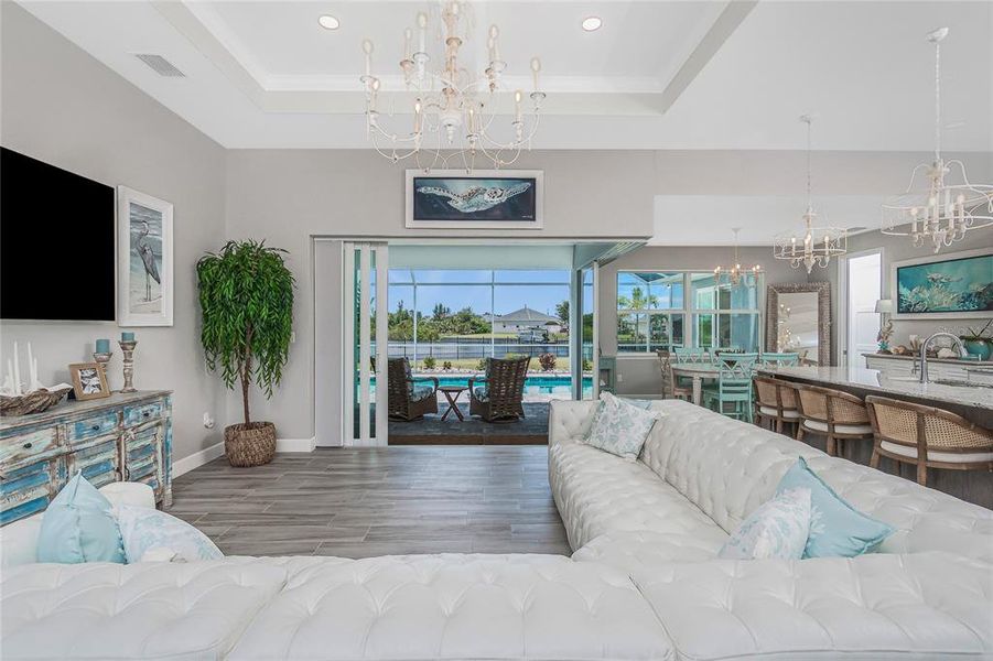 Furnished interior view inside a new home in , Port Charlotte (Image 12).