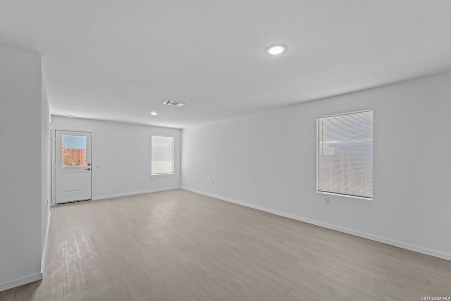 Spacious, unfurnished interior of a new home in Valle Sol, Von Ormy (Image 24). Spacious, unfurnished interior of a new home in Valle Sol, Von Ormy (Image 24).