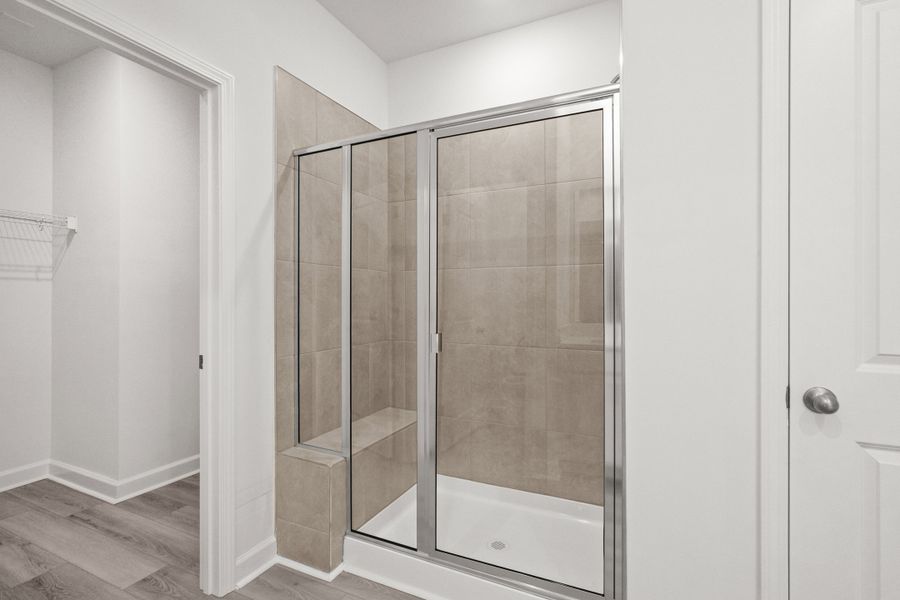 Furnished interior view inside a new home in Cypress Ridge - The Boardwalk Series, Longs (Image 7).