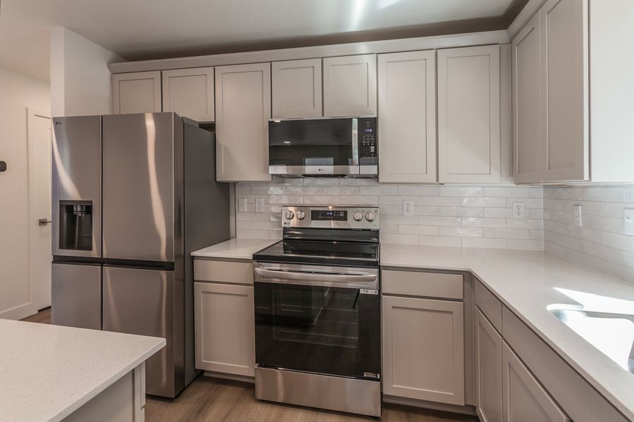 Furnished interior view inside a new home in Prairie Song Cottages, Windsor (Image 15).