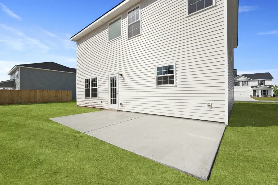 Representative exterior details of a home built from the The Anderson by RTS Homes in Lakeside at Fifteen West, Hinesville (Image 25).