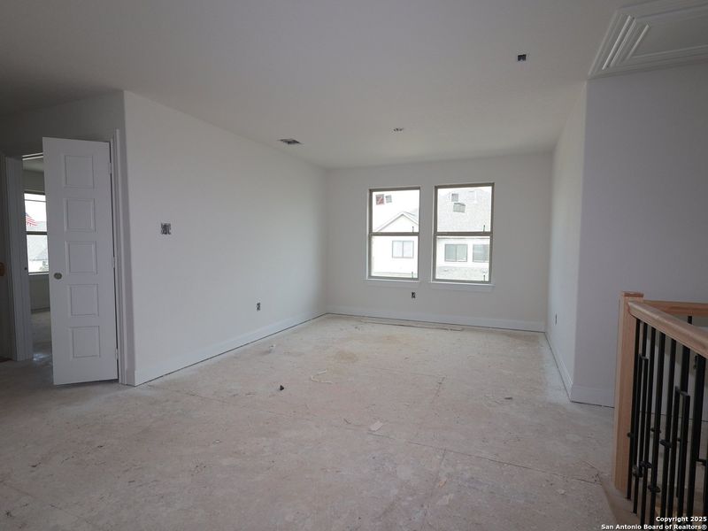 In-progress construction of a new home in Everly Estates, San Antonio, TX (Image 30).