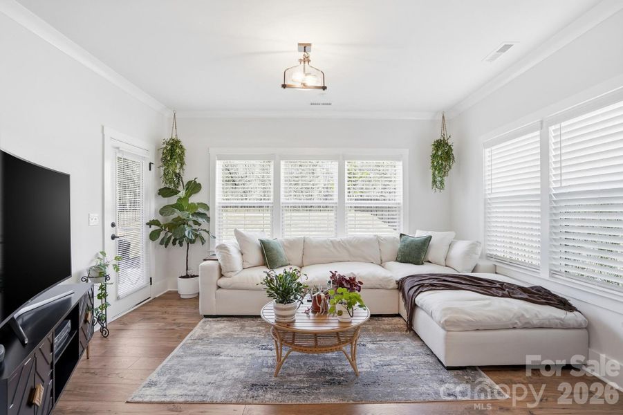 Large Sitting Room off of Primary Bedrom