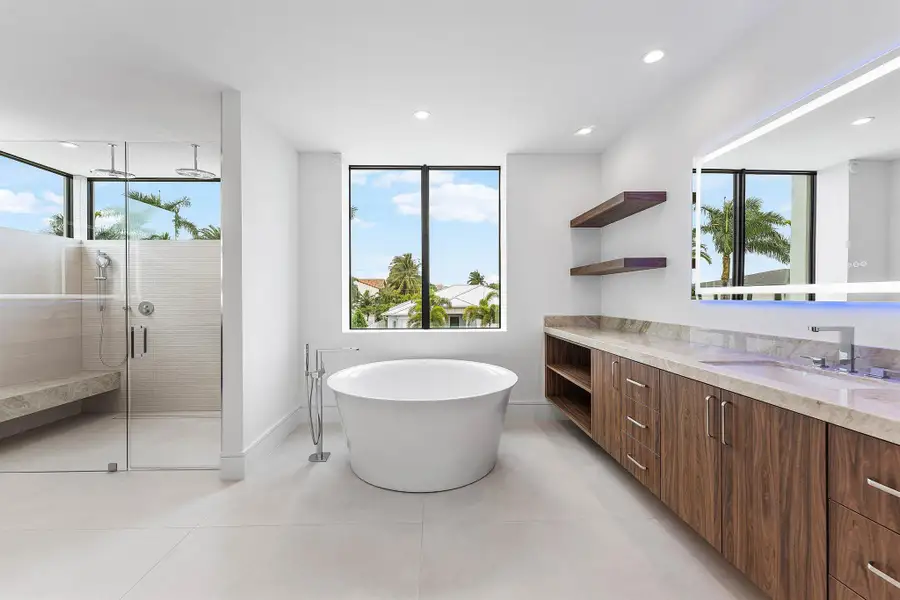 Furnished interior view inside a new home in , Boca Raton (Image 19).