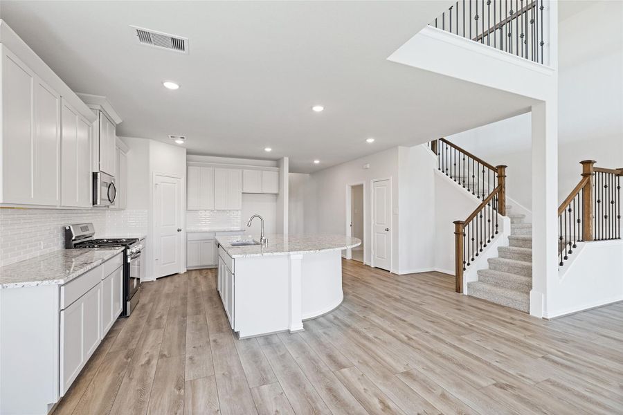 Furnished interior view inside a new home in Oakwood Estates, Waller (Image 17).