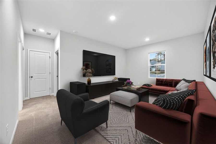 Furnished interior view inside a new home in Bedford Estates, Atlanta (Image 5).