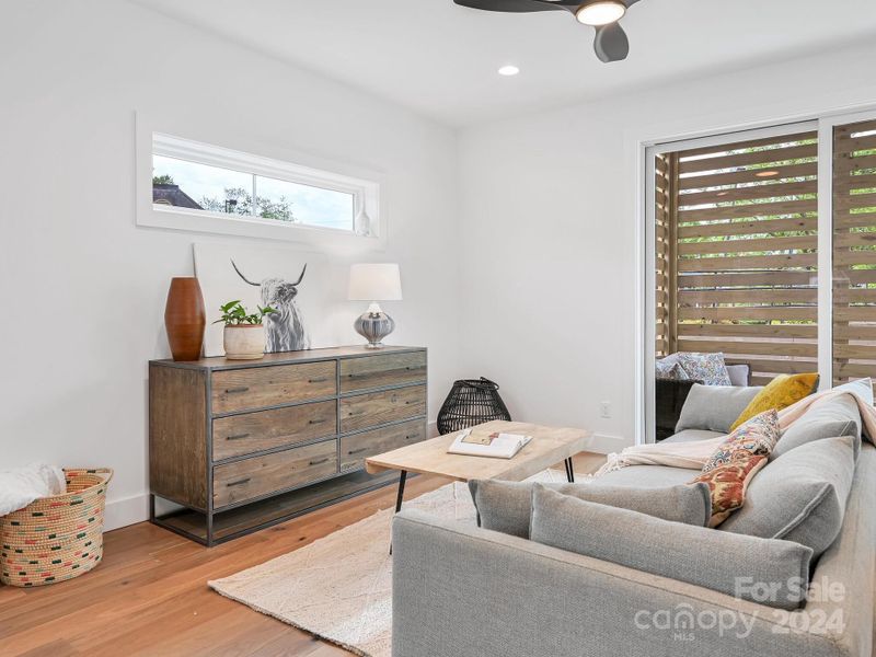 Furnished interior view inside a new home in , Asheville (Image 11). Furnished interior view inside a new home in , Asheville (Image 11).