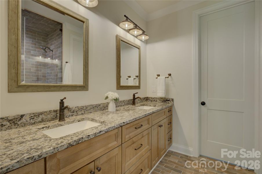 Furnished interior view inside a new home in , Charlotte (Image 16).