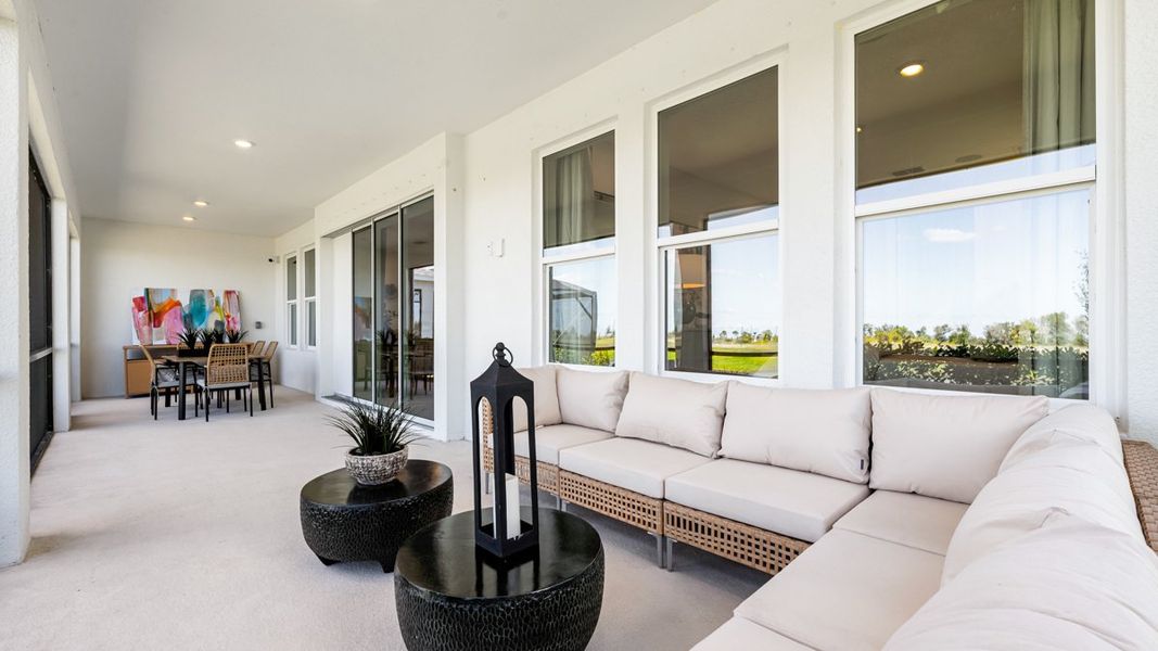 Representative furnished interior of a home built from the Bahama by Taylor Morrison in Palms at Coasterra, Palmetto (Image 26).