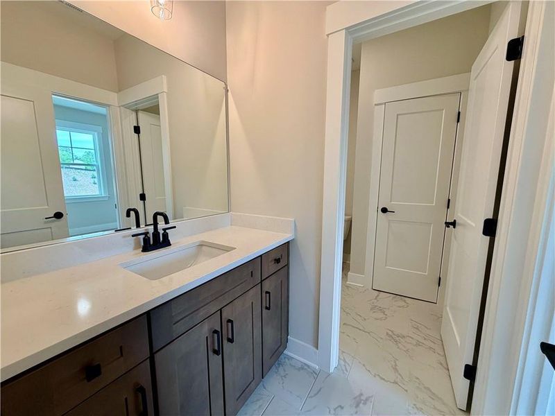 Furnished interior view inside a new home in Arbor West, Dawsonville (Image 12).