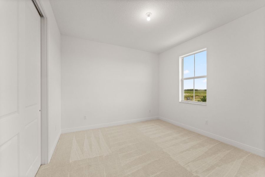 Representative unfurnished interior of a home built from the Bellis by Mattamy Homes in Newfield - Rosette Park, Palm City (Image 19).