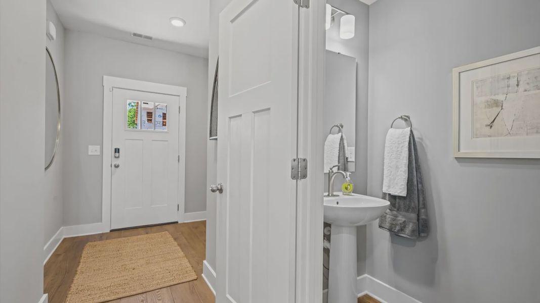 Furnished interior view inside a new home in Saluda Crossing, Piedmont (Image 36). Furnished interior view inside a new home in Saluda Crossing, Piedmont (Image 36).