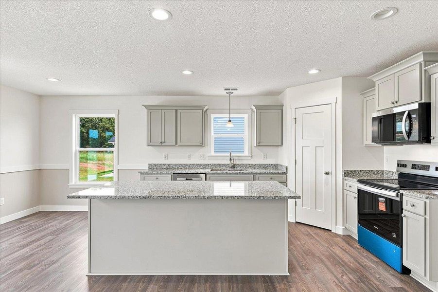 Furnished interior view inside a new home in Davis Heights, Inman (Image 13). Furnished interior view inside a new home in Davis Heights, Inman (Image 13).