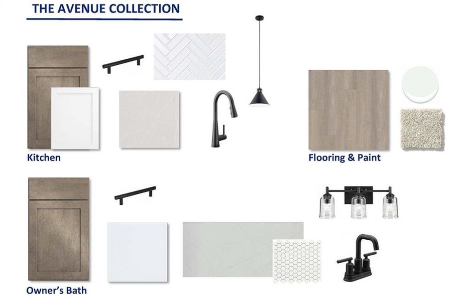 Sample of building materials used in homes in Settingdown Farms, Cumming (Image 4).