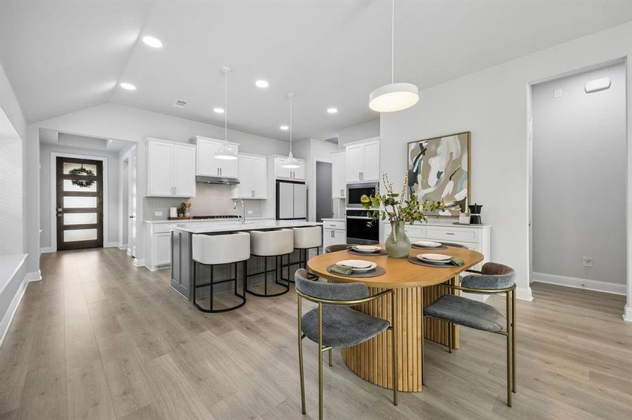 Furnished interior view inside a new home in Cambridge Crossing, Celina (Image 7).