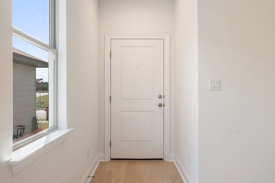 Spacious, unfurnished interior of a new home in Sage Hollow, Kyle (Image 10). Spacious, unfurnished interior of a new home in Sage Hollow, Kyle (Image 10).