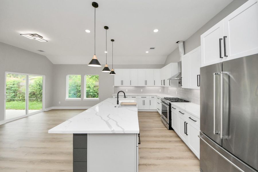 Furnished interior view inside a new home in , Pasadena (Image 8).