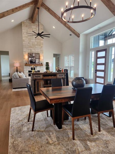 Furnished interior view inside a new home in , Caddo Mills (Image 3).