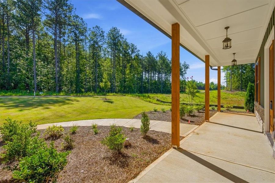 Exterior details and patio area of a home in , Rockmart (Image 32). Exterior details and patio area of a home in , Rockmart (Image 32).