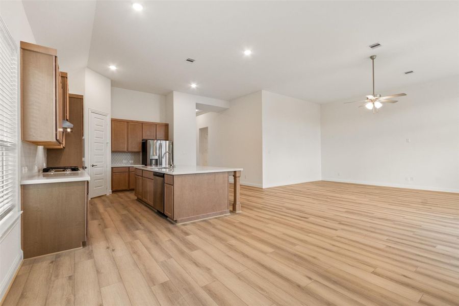 Furnished interior view inside a new home in Sundance Cove, Crosby (Image 8).