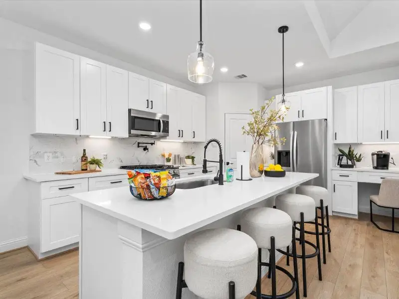 Furnished interior view inside a new home in , Splendora (Image 5).